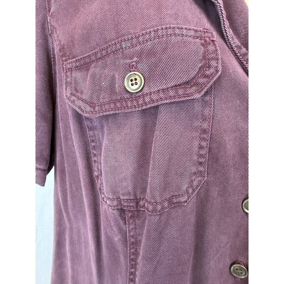 Vintage 90's Jones New York Sport Purple Button Up Dress Womens 2X #50180 USA - Picture 7 of 11